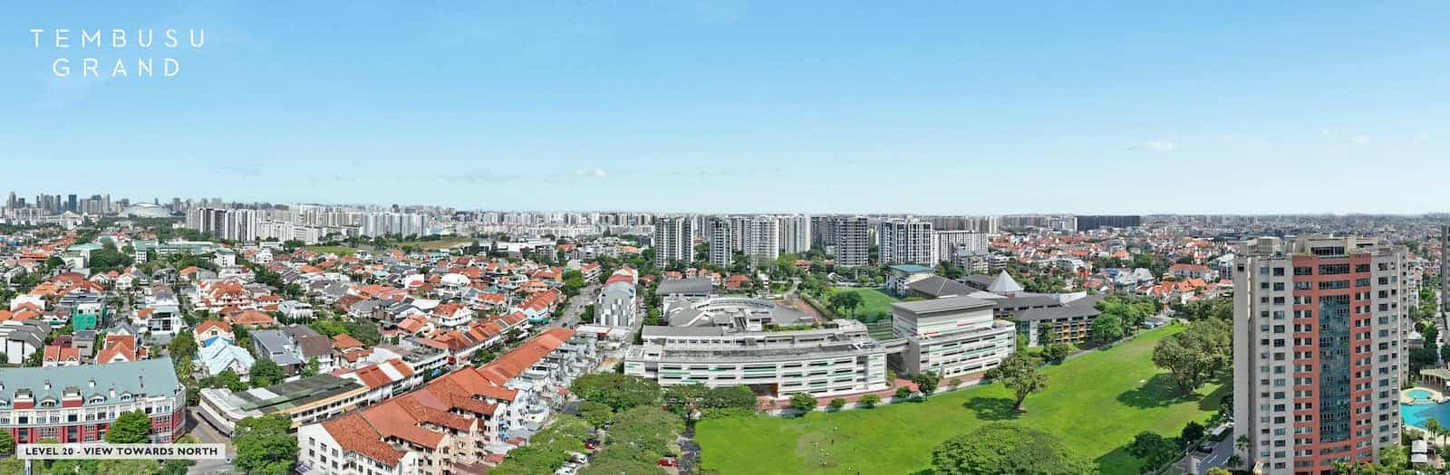 Tembusu Grand Level 20 View North