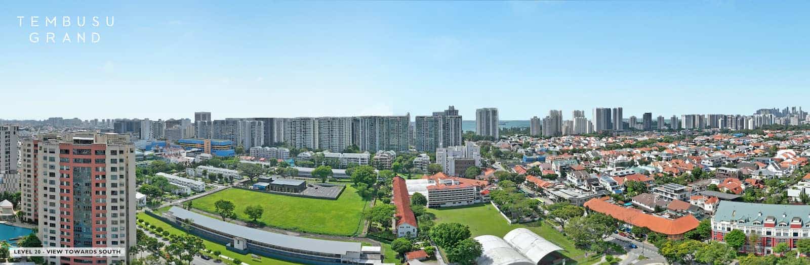 Tembusu Grand Level 20 View South
